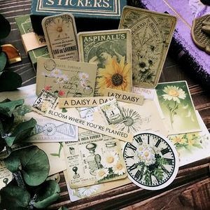 Gift Wrap Vintage Flower Cardstock Die Cuts For Scrapbooking Happy Planner/Card Making/Journaling ProjectGift