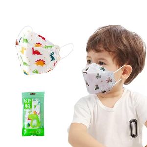 13 Designs Kids KF94 Mask 10pcs / Pack 4-Camadas Face Masks