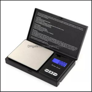 Escalas de pesagem Análise de medição Instrumentos Office School Business Industrial LL Pocket Scale 200g x 0,01g Electronic LCD DHW97