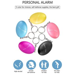 Опт ZK30 Mixsight Self Defense Alarm 120DB Аварийная тревога форма яйца Женщины Женщины Безопасность Защита Личная безопасность кричит