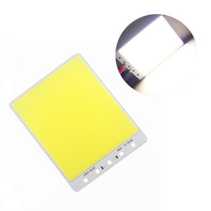 Bulbs 45W COB LED Lamp Square Light Bulb 4500lm Pure White For Source Chip 12-14V 140x110MM DIY Lighting ProjectLED