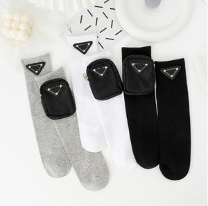 Fashion Brand Boys Girls Cotton Socks Autumn Winter Kids Letters Printed Knee-High In Tube Socks Children Sock 3 Colors