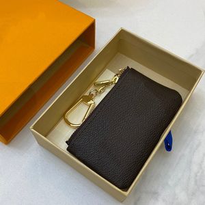 Projektant Torby Portfele Monety Torebka Monety Portonosze Kobiety Męskie Modne Krótkie Zipper Portfel Women Fashion All-Classic Leather Card Holder