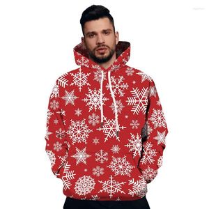 Herrtröjor jul vinter hoodie mäns höstblus kläder mode pullover tröja långärmad avslappnad tryck swmen's olga22