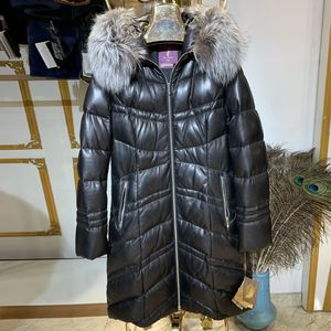 Winter leather Down jacket Women Winter plus velvet hooded Coats Down Winter Jacket coat Woman Outwear warm portable 52 size 201030