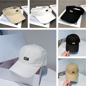 2022 Ny Casquette Designer Visir Hat Klassisk Baseball Keps Herr Dam Mode Letter Sol Hat Justerbar Motorhuv Mössa Sommar Kepsar Hattar