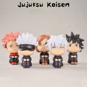 10cm Q Version anime Jujutsu Kaisen Doll Gojo Satoru / Itadoriyuji / Fushiguro Megumi / Kugisaki NOBARA JEUNE JEUTE MODER