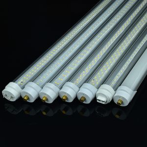 Tubo fluorescente in plastica alluminio T8 split LED di alta qualità copertura trasparente 60W 1,2m G13 3 file 60W da 5700k a 6500k