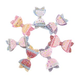 Fiocchi colorati Mollette fatte a mano per bambini Ragazze Accessori moda per bambini Fermagli per capelli per bambini Gioielli per decorazioni per club di feste