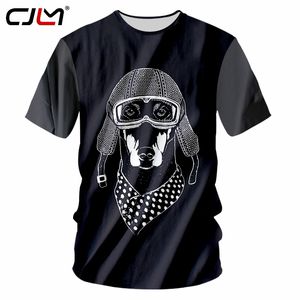 Moda adam o boyun tshirt 3d köpek komik tshirt sokak kıyafeti tişört tişört cadılar bayramı büyük boyutlu eşofman 220623