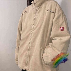 Corduroy Cavemp CE Vintage Jacket 남자 여성 고품질 헤비 듀티 패브릭 지퍼 밸브 재킷 외부웨어 남성 옷 T220721 T220721 T220721