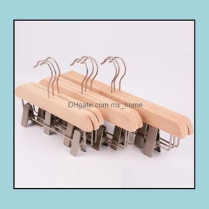 Fast Adt And Child Hanger Wood Clothes Hangers For Pants Rack Wooden Pant Clip Drop Delivery 2021 Racks Clothing Housekee Organization Hom