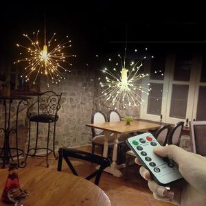 Strings Durable Star String Light 200LED Decor Outdoor Festival Battery Lights Fairy Copper Wire Garden Wedding Remote ControlLED LED