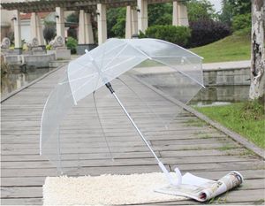 البساطة فقاعة عميقة المظلات الأنيقة مقبض طويل مقبض Apollo الشفافة المظلة فتاة الفطر مظلة واضحة الفقاعة هدية بيئية