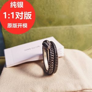 designer di gioielli bracciale collana anello 925 vecchio spirito serpente coppia lo stesso paio di anello dito indice personalizzato