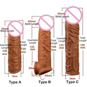 Penis Sleeve Silicone Vibrators for Men Adult Toys18 sexy Tongue y Chastity Belt Toys