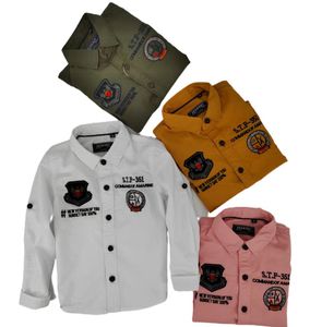Дети и средние детские рубашки с длинным рукавом ткани комфортно хлопковая спандекс весенняя осень высококачественная возрастная диапазон см дизайнер