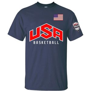 T-shirt da uomo USA America Flag Top T-shirt di alta qualità per uomo T-shirt 3XL stampata Homme Abbigliamento di marca Casual Streetwear 220620