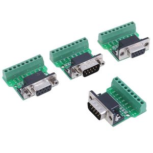 Altri accessori per l'illuminazione Connettori senza saldatura D-SUB a 9 pin Adattatore da seriale a terminale DB9 RS232Altro