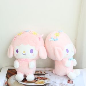 Children's cartoon Lamb doll plush toy cute little sheep doll girls sleep with cartoon doll gifts wholesale