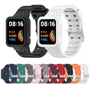 Xiaomi Mi için Saat Bandı Lite 2 Sport Band Strap Swayer Breekelet Redmi için İzle 2 Horloge2 Moda Silikon Smartwatch Bileklik Su Geçirmez