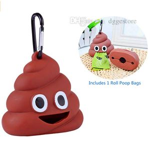 Dog Poop Bag Dispenser Cute Design Dogs Poops Bags Holder for Dog Pet Necessities Pets Supplies Wholesale K08