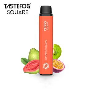 JC TasteFog Square recarregável 3500PUFFs mixados kit de cigarro eletrônico de kit de vagem descartáveis ​​de frutas