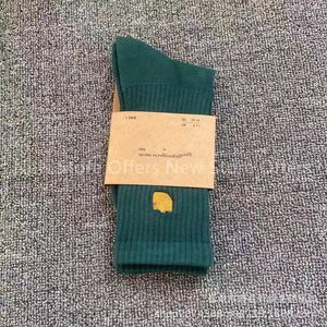 New CARHAT fashion brand gold label embroidery socks men and women towel bottom skateboard