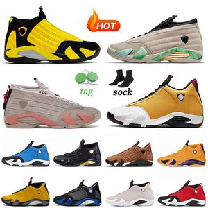 2022 Top Fashion Jumpman S Basketball schoenen Heren Ginger Deeltje Grijs Zwart geel licht Graphiet Universiteit Red Womens Sneakers Sport Trainers Maat