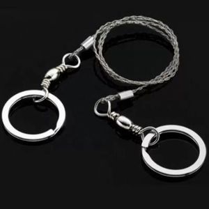 Feld Überleben Edelstahl Draht Säge Hand Kette Cutter Outdoor Notfall Laubsäge Camping Jagd Werkzeug C0607G11