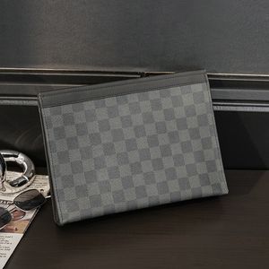 Wallet Fashion Simple Leather iPad Handväska Business Leisure -kuvert med hög kapacitet Koreanska herrar