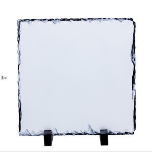 Creative Decoration Sublimation Slates Telhas Rock Pintura DIY Térmica Transferência Térmica Photo Frame Calor Litografia Natural Arts Sea Navio RRA13066