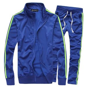 Machlab Mens Tracksuits Sportkläder Full Zip Långärmad Varm Sportkläder Vår och Höst Fritid Koreansk Slim Fit Solid Color Cardigan Train