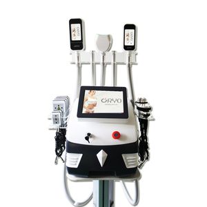 Novo 360 graus Crioterapia Gord Slimming Machine 40K Cavitação de ultrassom Lipo laser RF Radiofrequência Radiotela Levantamento de pele Corporar aperto de vácuo Freeze