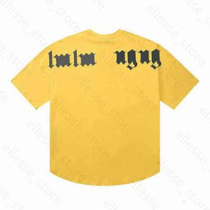 Tees Tshirt Ummer Fashion Mens Womens Designers t Shirts Long Sleeve Palms Tops Luxurys Letter Tshirts Clothing Short Sleeved S2