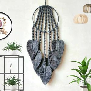 Wholesale Tapestries Handmade Woven Macrame Wall Hanging Tapestry Dream Catcher Nordic Style For Home House Decor Living Room Decoration Kid's Roo