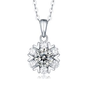 5ct Moissanite Necklace Pendant For Women Certified Pure Silver 925 Jewelry Trend 2022 Dropship Suppliers