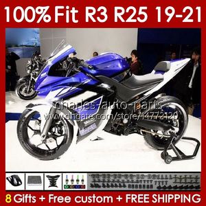 Spritzguss-Körper für Yamaha YZFR3 YZFR25 YZF R 3 25 R3 R25 19 20 21 Karosserie 141Nr