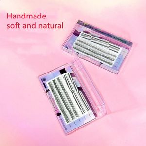 False Eyelashes 1pc Mink Hair A-types Lash & Fishtail Mix Grafting Extension Natural Light Soft Eyelash ToolFalse