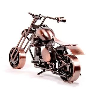 Motorrad Shaepe Ornament Hand Mede Metall Eisen Kunst Handwerk Für Zuhause Wohnzimmer Dekoration Liefert Kinder Geschenk UPS