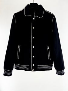 Fashion Men's Jacket Långärmning Artificiell diamant Angel Design Men Designer Jacket Ytterkläder Sport Baseball Uniform