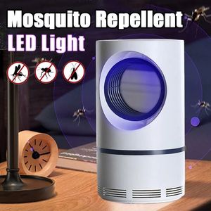 Elektrische Moskitonabweisstoffe. großhandel-USB LED Mosquito Killer Lampe UV Elektrische Anti Insektenschutzmücken Mücken Trap Insekt Killer Schädlingsbekämpfungstool für Heimschlafzimmer