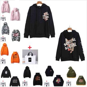 Männer Hoodies Frauen Sweatshirts Camouflage Blume Schmetterling Buchstaben Mit Kapuze Druck Paar Freizeit Sport Hohe Qualität Absicherung Lange Ärmel FZLP