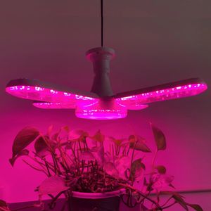 24w 36 48 led cresce a luz espectro completo e27 planta dobrável ac110v 220v phyto lâmpada para mudas de flores vegetais interiores