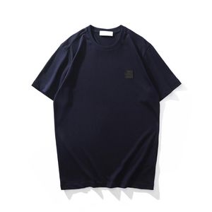 2022 판매 남성 의류 짧은 슬리브 티 폴로 티 셔츠 여름 간단한 아이콘 최신 고품질 면화 디자이너 Tshirt 패션 캐주얼 한 단색 셔츠 남자