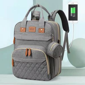 Mumia Designer Plecak Składany łóżeczko wielofunkcyjne Mother and Baby Bag Waterproof HBP 01