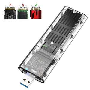 COMPUTERKABELS CONNECTOREN LY M2 SSD CASE SATA CHASSIS M TO USB Adapter voor PCIe NGFF M B SLEUTELSCHIPSCHIP MMCOMPUT