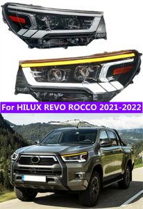 Car LED Headlamp For HILUX REVO ROCCO LED Headlight Toyota Headlights Assembly High Beam Sequential Turn Signal