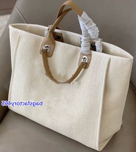 7a dames luxe handtassen ontwerper strandtas kwaliteit mode breien portemonnee schouder grote tas met ketting canvas boodschappentassen internationaal