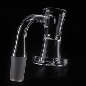 2.5mm Mur Soudure Complète Sablier Fumer Terp Slurper Quartz Banger 10mm 14mm 18mm Bord biseauté Slurpers soudés sans soudure Clous pour eau en verre Bongs Dab Rigs Pipes